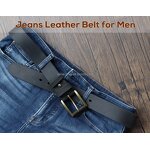 Vintage Men Belt Supplier - Crazy Horse Leather Jeans