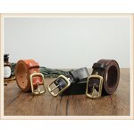 Men's Slide Buckle Belt Manufacturer - Fashion Brand Cow