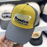 3D Puff Logo Baseball Cap Supplier - 5 Panel Polyester Mesh A Frame Hat Y2K