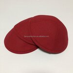 Linen Kippah Supplier - Solid Color Plain Blank for Custom Printing