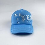 Y2K Trucker Hat Manufacturer - 5-Panel 3D Embroidery Patch Snapback Foam Mesh