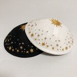 Suede Velvet Kippah Supplier - Custom Embroidery for Adults Religious