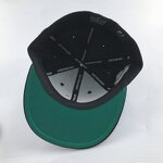 Corduroy Snapback Cap Factory - 6 Panel Black Custom 3D Embroidery Logo