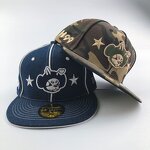 Camo Fitted Cap Manufacturer - 6 Panel Embroidery Logo OEM/ODM Hip Hop