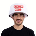 Mens Hip Hop Sports Caps Manufacturer - 6 Panel Big Gorras Giant Custom Flat Brim