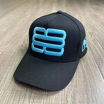 Polyester Baseball Cap Supplier - 5-Panel 3D Embroidery Logo Patch Curved Brim