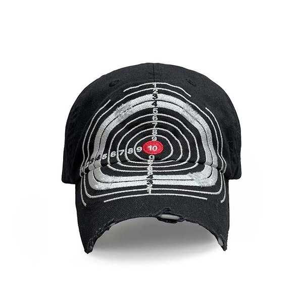 Structured Baseball Cap Factory - Distressed 100% Polyester Common Custom Target