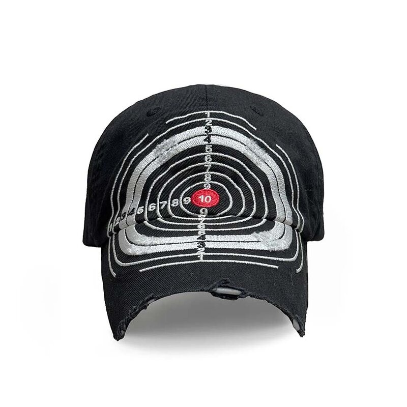 Structured Baseball Cap Factory - Distressed 100% Polyester Common Custom Target