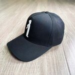 Plain Baseball Caps Supplier - 5 Panel Sporty Polyester Snapback Custom Logo