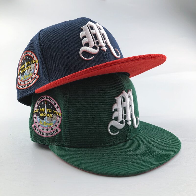 Custom Baseball Snapback Cap Factory - Fashion 3D Embroidery Unisex Flat Brim
