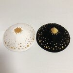 Suede Velvet Kippah Supplier - Custom Embroidery for Adults Religious