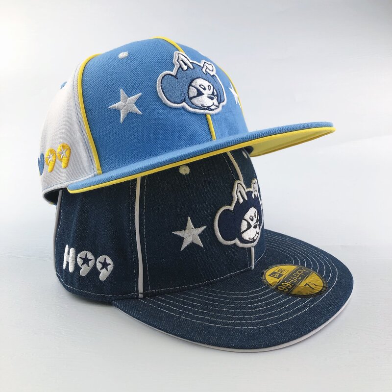 Denim Hip Hop Hat Supplier - Wholesale OEM Custom 3D Embroidery Snapback