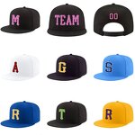 Flat Brim Snapback Cap Factory - 6 Panel Hip Hop Custom 3D Polyester Embroidery