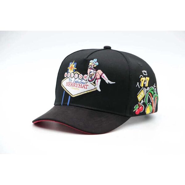 Structured Baseball Cap Manufacturer - 5 Panel Frame Custom 3D Embroidery Logo