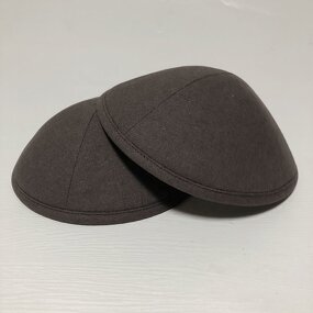 Embroidery Kippah Manufacturer - Linen Yarmulkes with Customized Logo