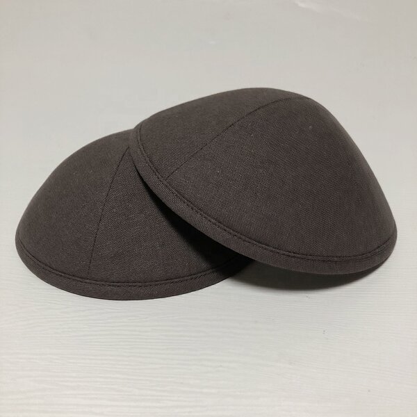 Embroidery Kippah Manufacturer - Linen Yarmulkes with Customized Logo