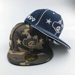 Camo Fitted Cap Manufacturer - 6 Panel Embroidery Logo OEM/ODM Hip Hop