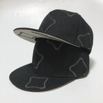 Reflective Snapback Cap Factory - 6 Panel Flat Bill Custom 3D Embroidery