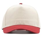 Baseball Cap Supplier - Unisex 5 Panel Two Tone Curved Brim 3D Embroidery