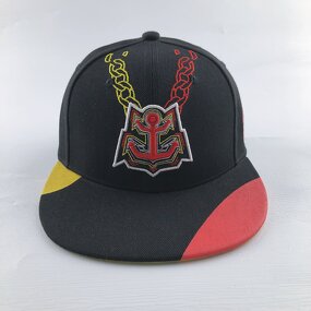 Custom Fitted Hats Factory - 6 Panel Two Tone for Fishing 3D Embroidery