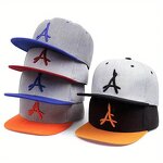 Metallic Baseball Hat Factory - Unisex Custom Sports Flat Brim Snapback Gold