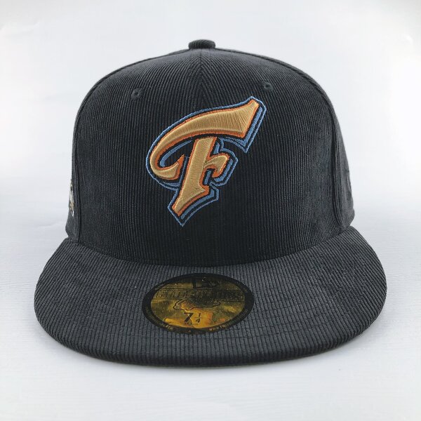 Corduroy Snapback Cap Factory - 6 Panel Black Custom 3D Embroidery Logo