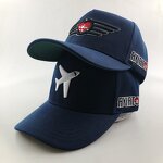 Structured Dad Cap Manufacturer - 5 Panel Curved Brim Custom Logo 3D Embroidery