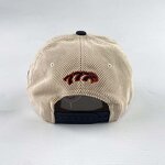 Vintage Corduroy Baseball Cap Supplier - 3D Embroidered Logo Curved Brim Wholesale