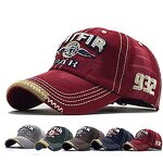 Vintage Distressed Baseball Cap Factory - Polyester Curved Bill Dad Hat Metal Adjustable