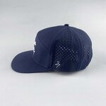 7 Panel Trucker Hats Manufacturer - Flat Bill 3D Embroidery Waterproof Laser Cut