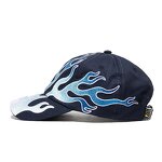 Flame Embroidered Baseball Cap Factory - Unisex 100% Polyester Personalized Fashion Sun