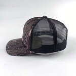 Camo Mesh Trucker Hat Supplier - 6 Panel Breathable Hip Hop Fashion Performance