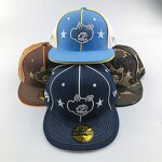 Custom Fitted Baseball Cap Factory - 6-Panel 3D Embroidery Snapback Flat Brim