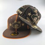 Custom Fitted Baseball Cap Factory - 6-Panel 3D Embroidery Snapback Flat Brim