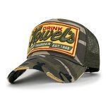 Distressed Trucker Hat Manufacturer - 5 Panel Custom Embroidery Patch Fashionable