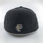 Corduroy Snapback Cap Factory - 6 Panel Black Custom 3D Embroidery Logo