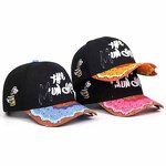 Orange Corduroy Baseball Hat Manufacturer - Customizable Suede 6-Panel Vintage Street