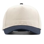 Baseball Cap Supplier - Unisex 5 Panel Two Tone Curved Brim 3D Embroidery