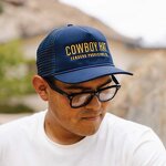 3D Puff Logo Baseball Cap Supplier - 5 Panel Polyester Mesh A Frame Hat Y2K