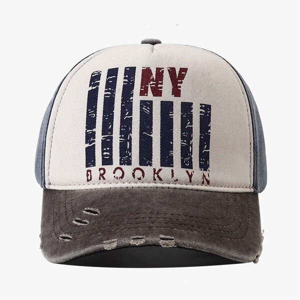 USA Flag Baseball Cap Factory - Custom Vintage Embroidered 5 Panel Unstructured