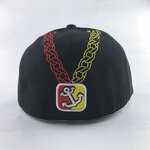 Custom Fitted Hats Factory - 6 Panel Two Tone for Fishing 3D Embroidery