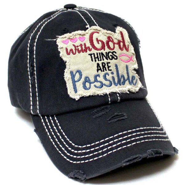 Distressed Patch Baseball Cap Supplier - 100% Cotton Unisex Street Wear Customizable