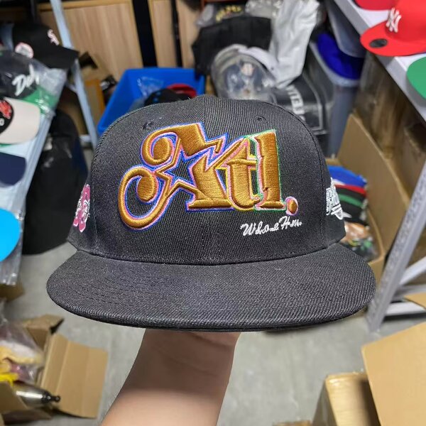 Fitted Cap Factory - Wholesale Baseball Hat 6 Panel 3D Embroidery