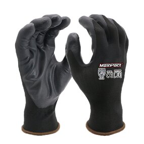 Customized Safety Gloves Manufacturer - MaxiPact Polyester with