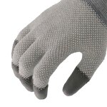 Grey PU Coated Gloves Supplier - MaxiPact Customized Logo for