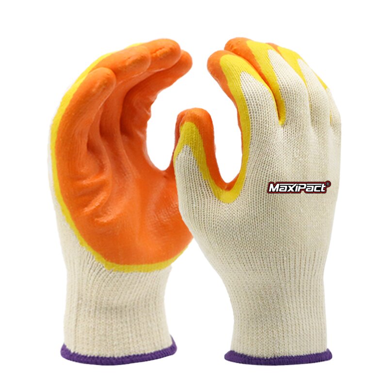 White Garden Gloves Supplier - MaxiPact 10 Gauge Construction