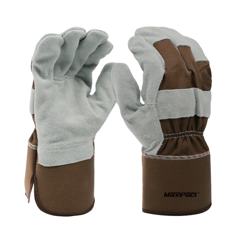 Cowhide Split Leather Gloves Supplier - MaxiPact Comfortable