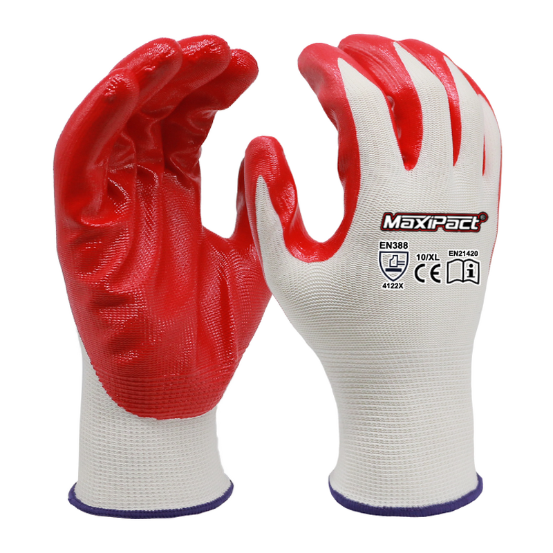 Polyester Safety Gloves Manufacturer - MaxiPact Custom logo CE