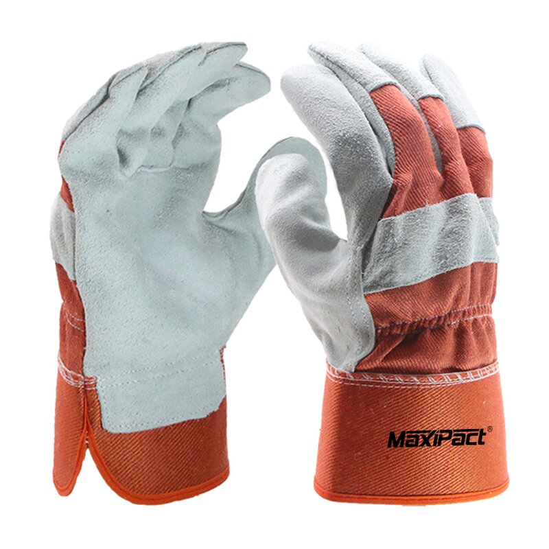 Cow Leather Safety Gloves Supplier - MaxiPact Motorcycle AB