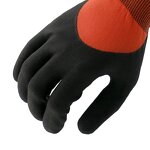 Work Safety Gloves Manufacturer - MaxiPact 15G Orange Nylon